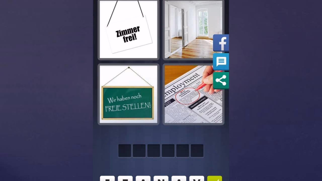 Wie viele 4 Bilder mit 1 Wort gibt es?
