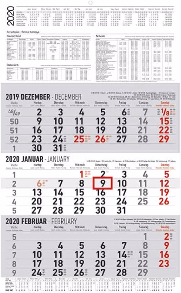 Was kostet ein Wandkalender?