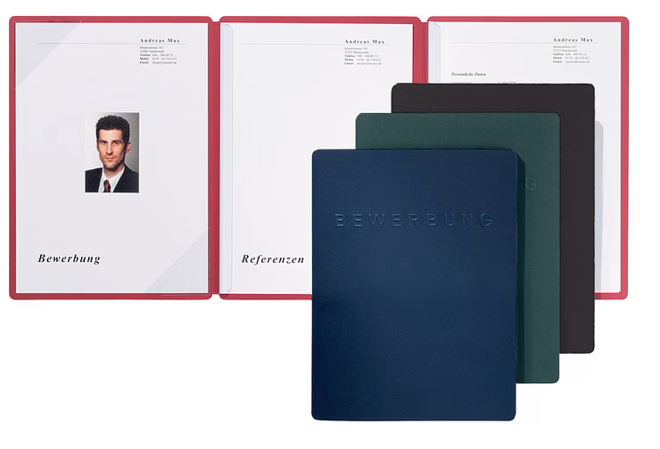 Hat Müller Bewerbungsmappen?