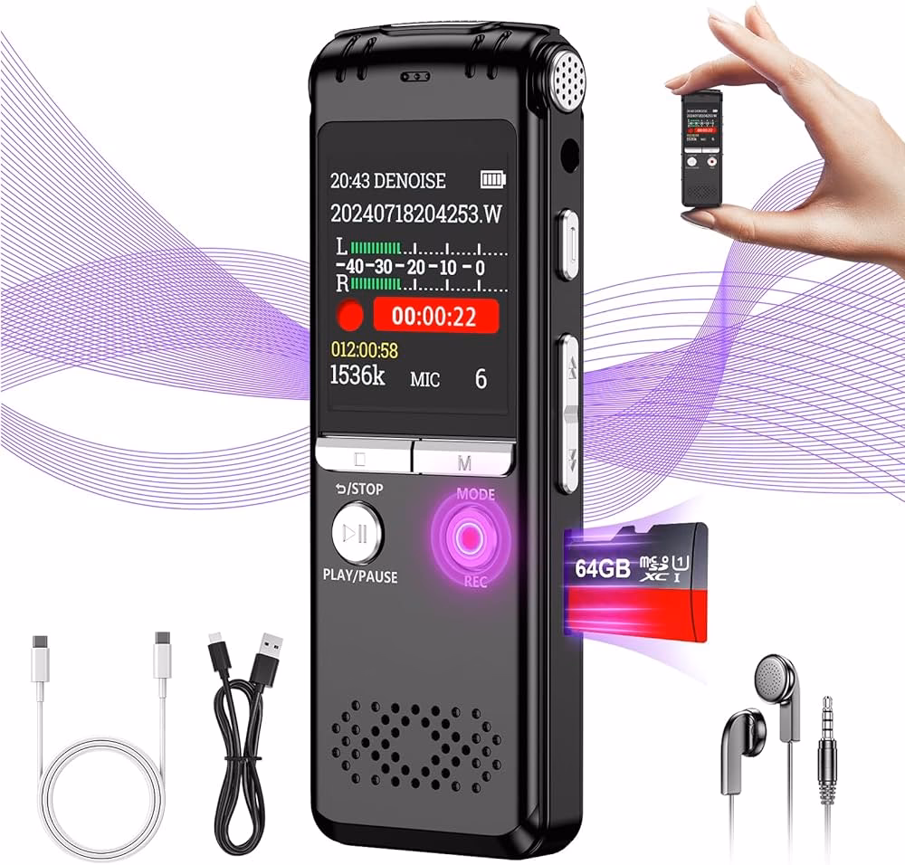 Ist die Verwendung eines Diktiergeräts legal?