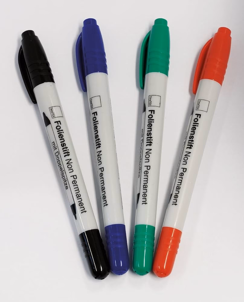 Ist ein Folienstift wasserlöslich?