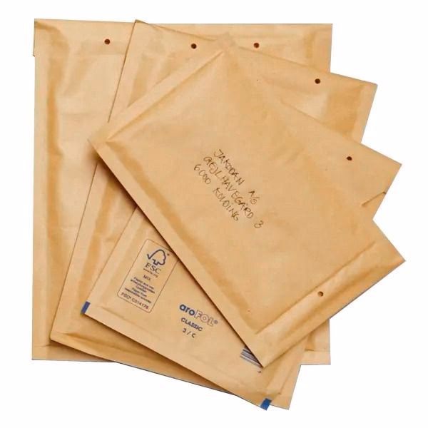 Wie viel kostet ein gepolsterter Briefumschlag?