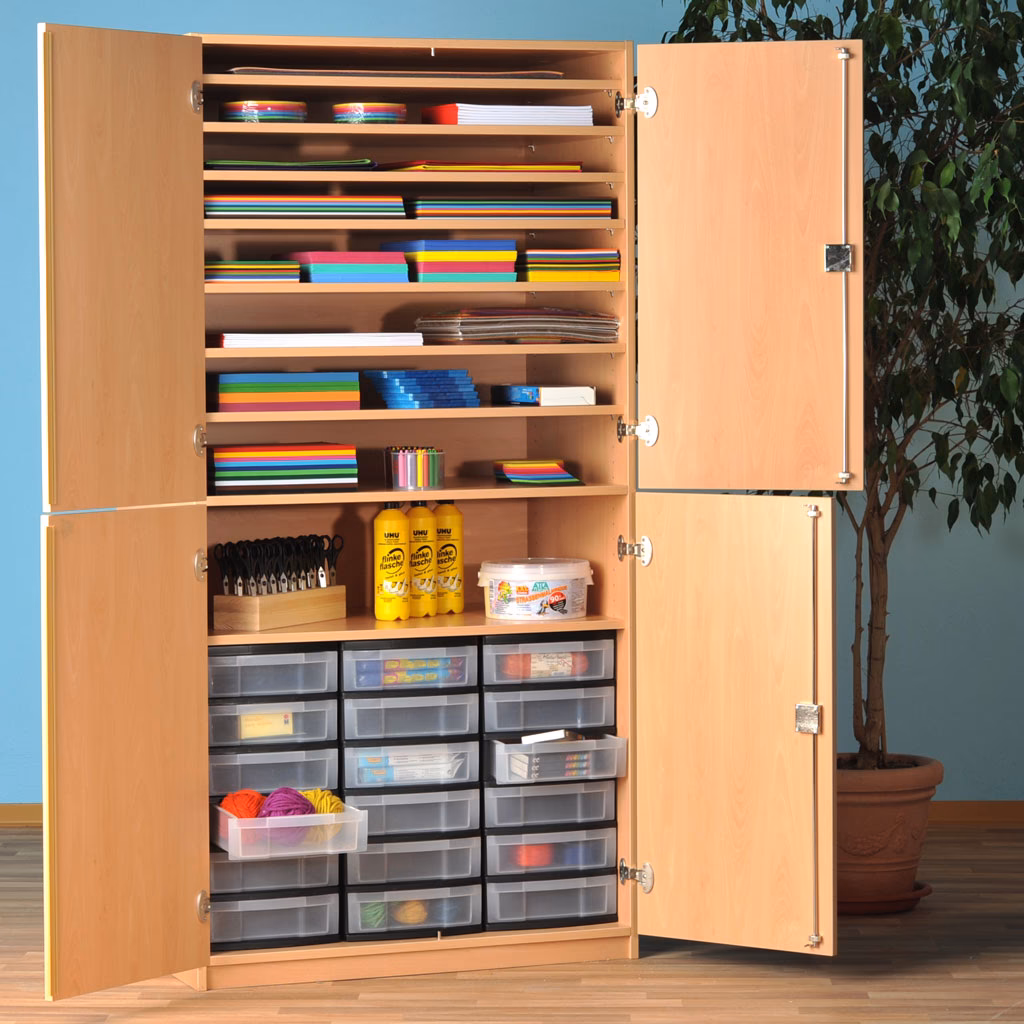 Was ist bei der Lagerung von Büromaterial zu beachten?