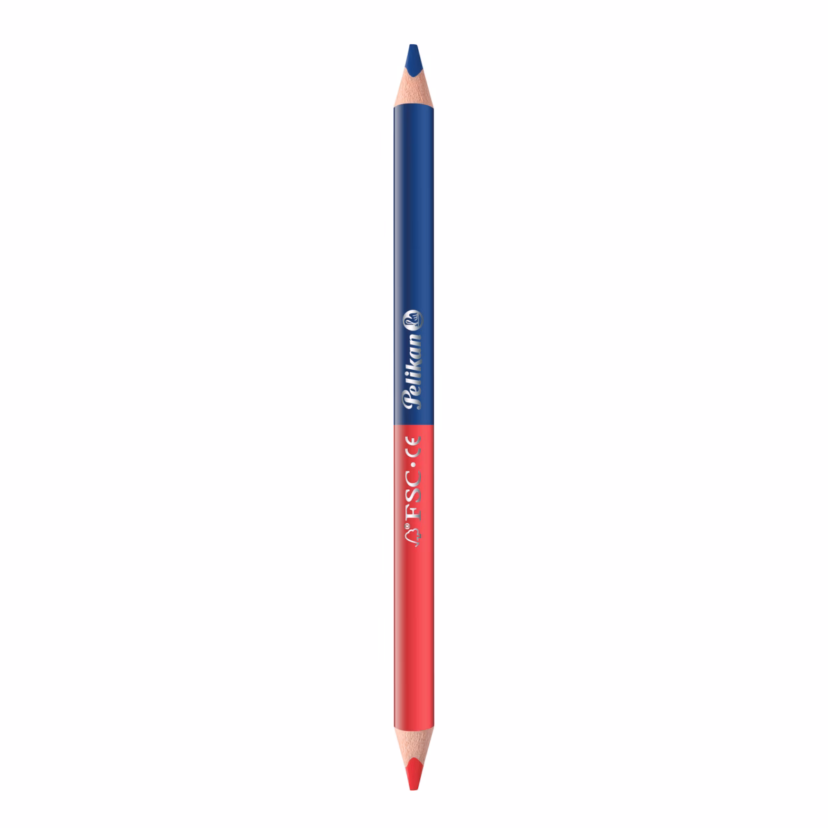 Was ist ein rot-blauer Stift?