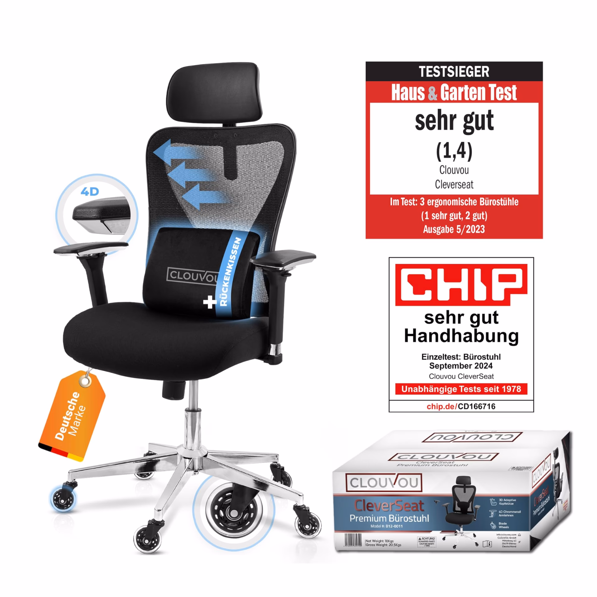 Kann ich einen Bürostuhl steuerlich abschreiben?