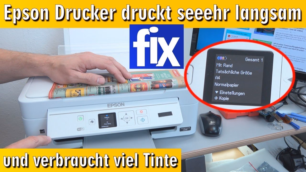 Warum dauert das Drucken bei manchen Druckern so lange?