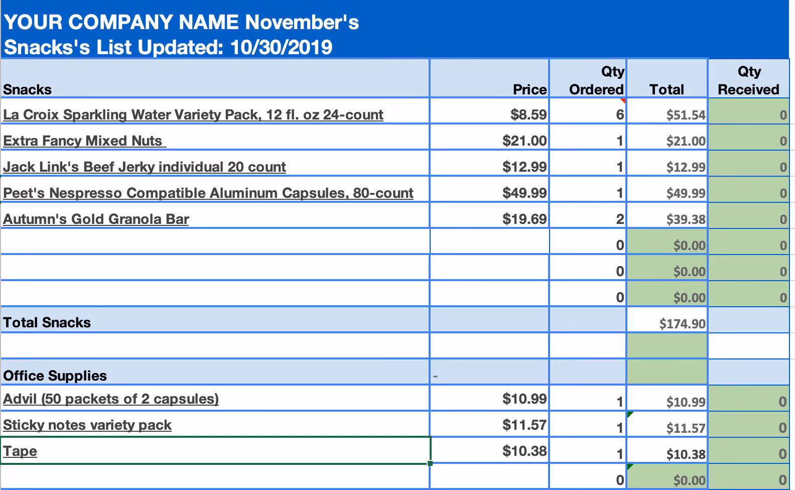 Wie erstelle ich eine übersichtliche Tabelle in Excel?