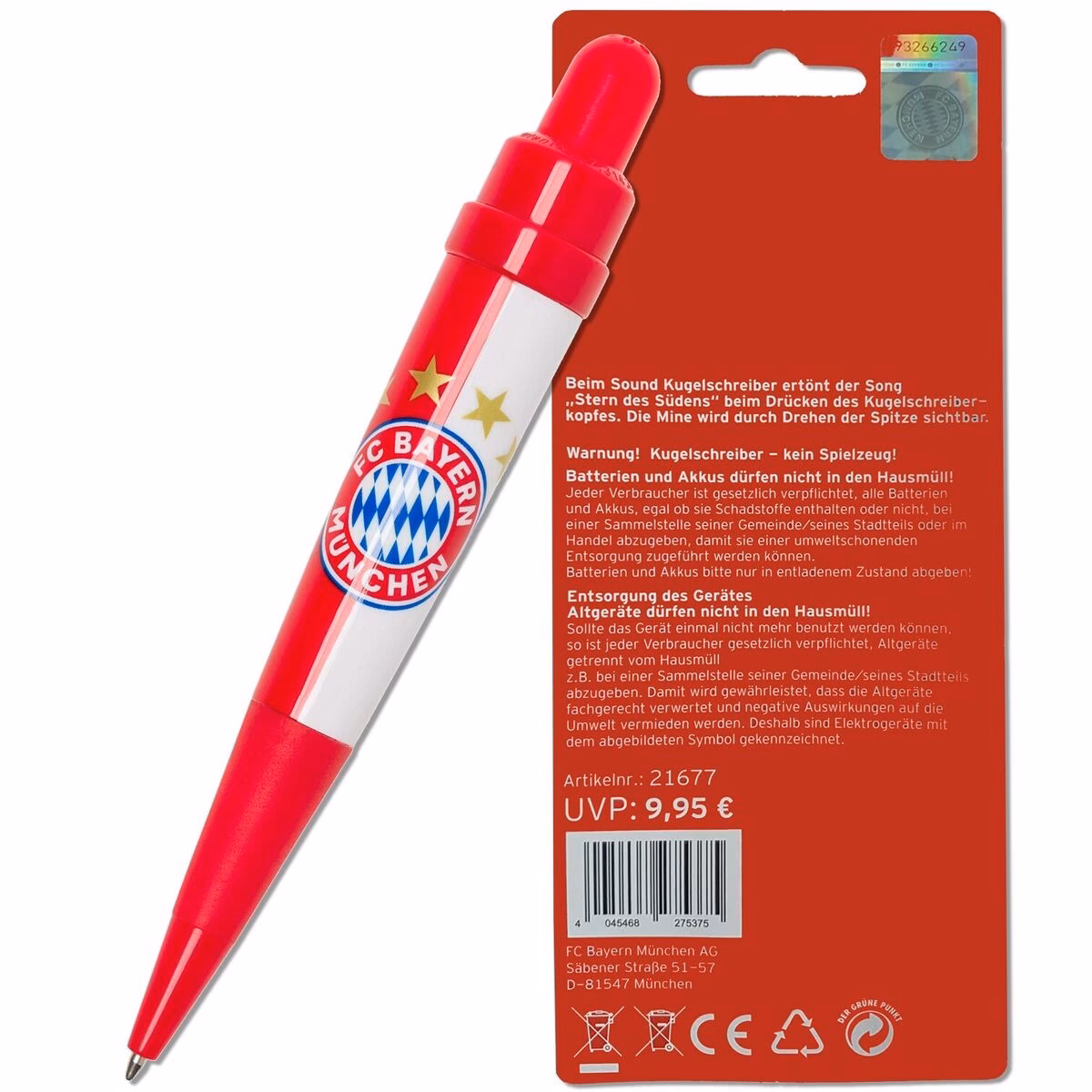 Wie heißt die Torhymne des FC Bayern?