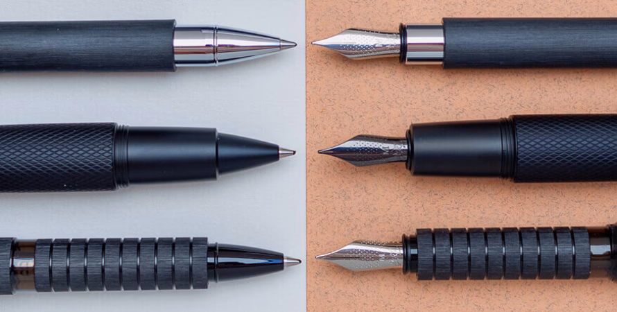 Wie lange hält Füllertinte auf Papier?