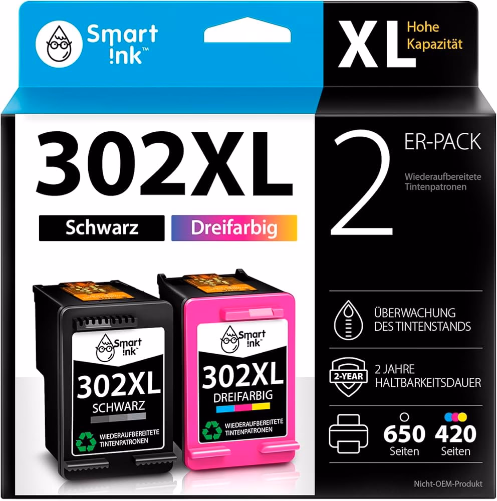 Welche HP-Druckermodelle sind mit HP 302 kompatibel?