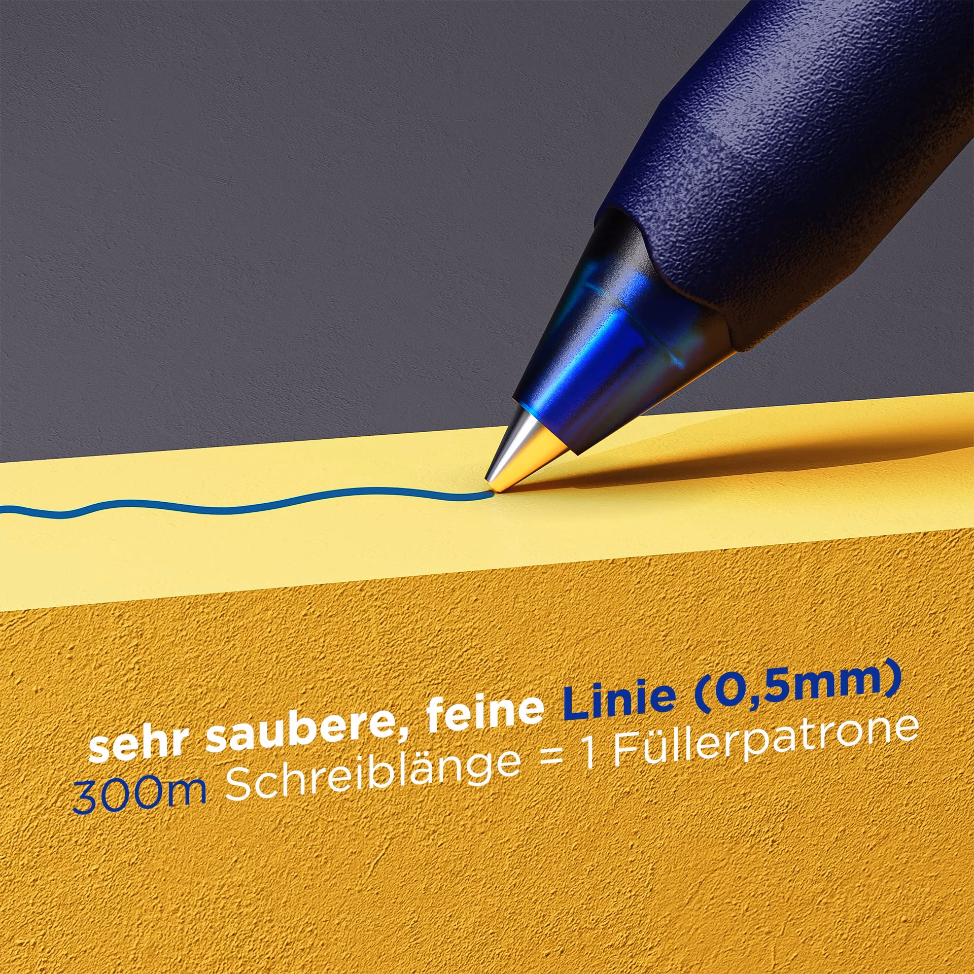 Warum verschmieren Kugelschreiber nicht?