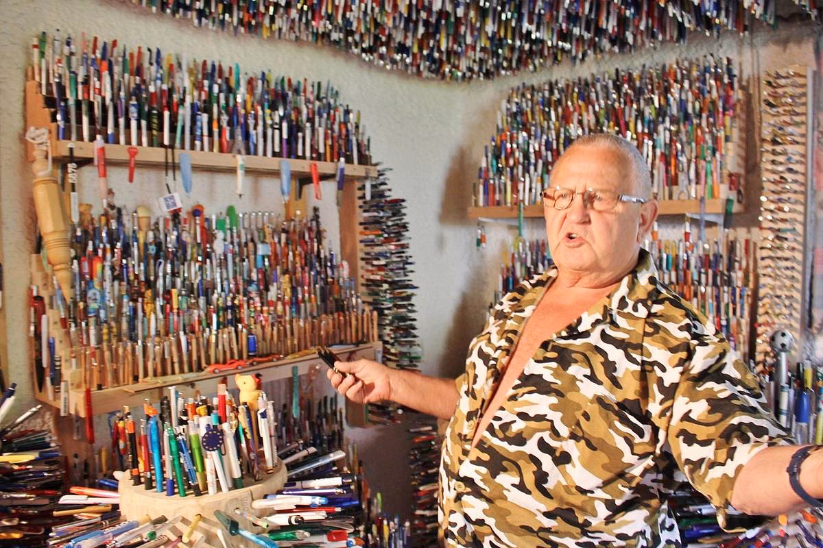 Was machen mit alten Kugelschreibern?