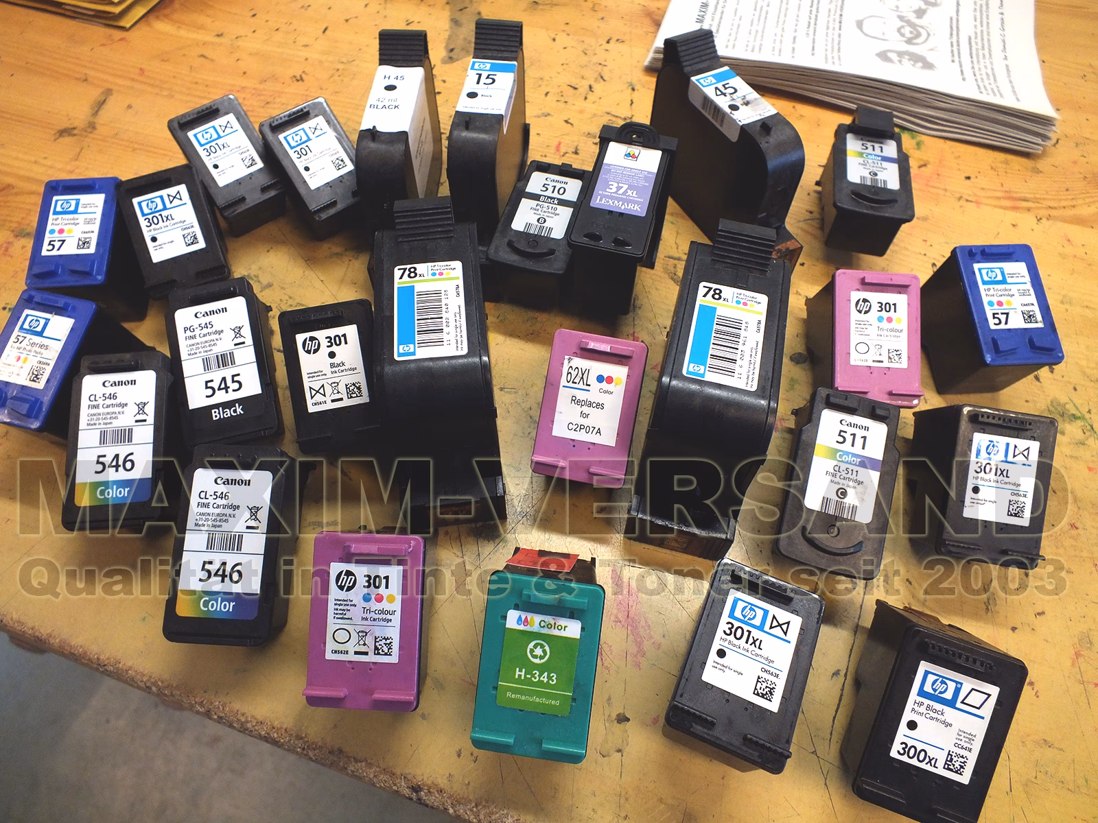 Bekomme ich Geld für leere Tintenpatronen?