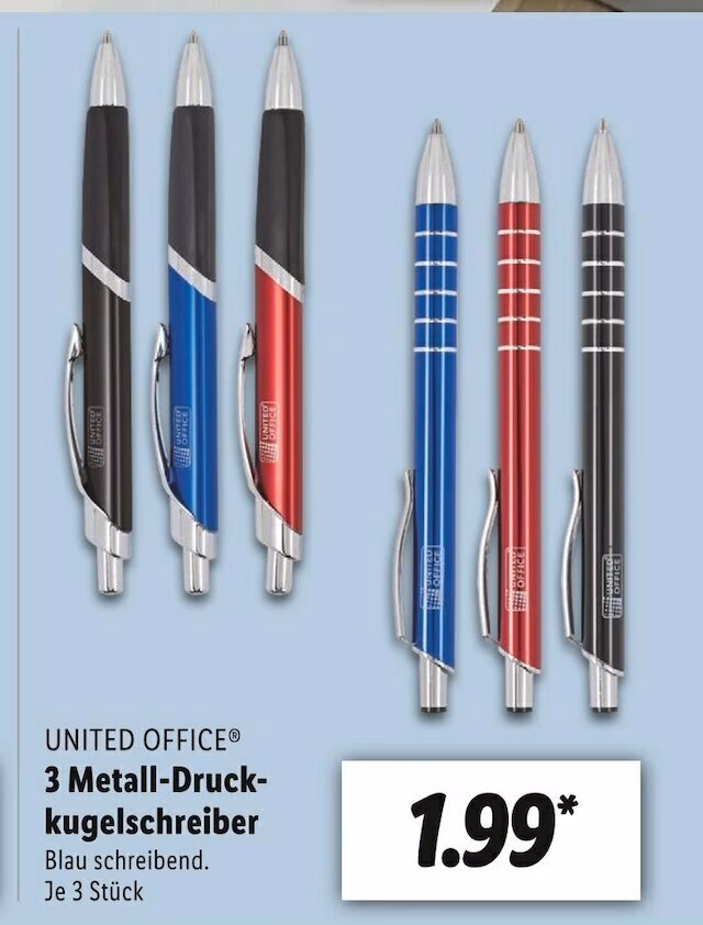 Verkauft Lidl Stifte?