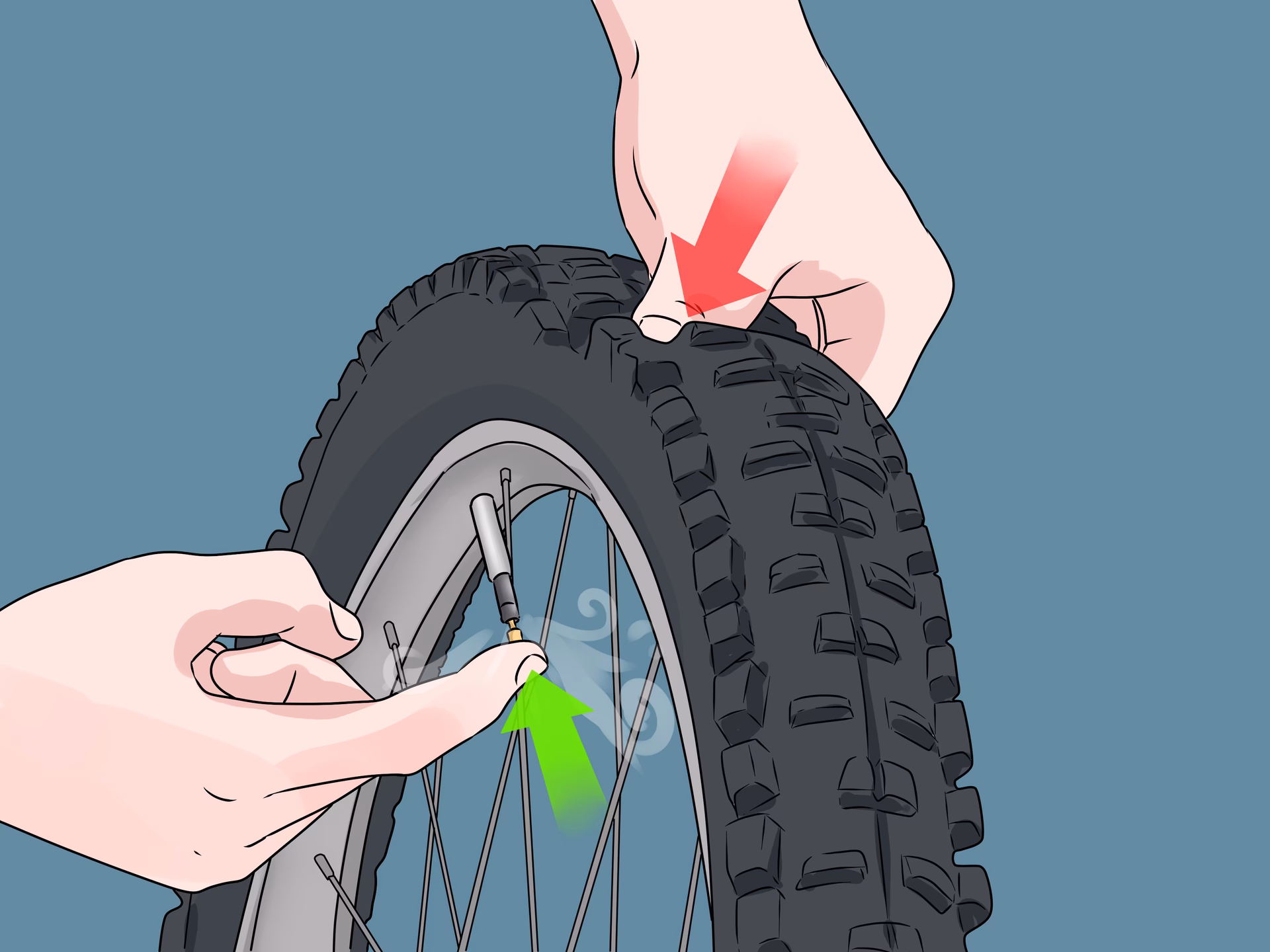 Wie kann ich Luft aus meinen Autoreifen schnell ablassen?