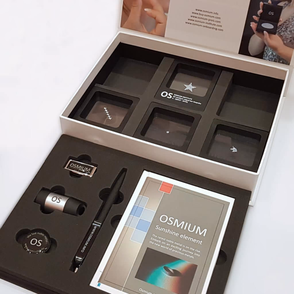 Ist Osmium in Kugelschreibern enthalten?