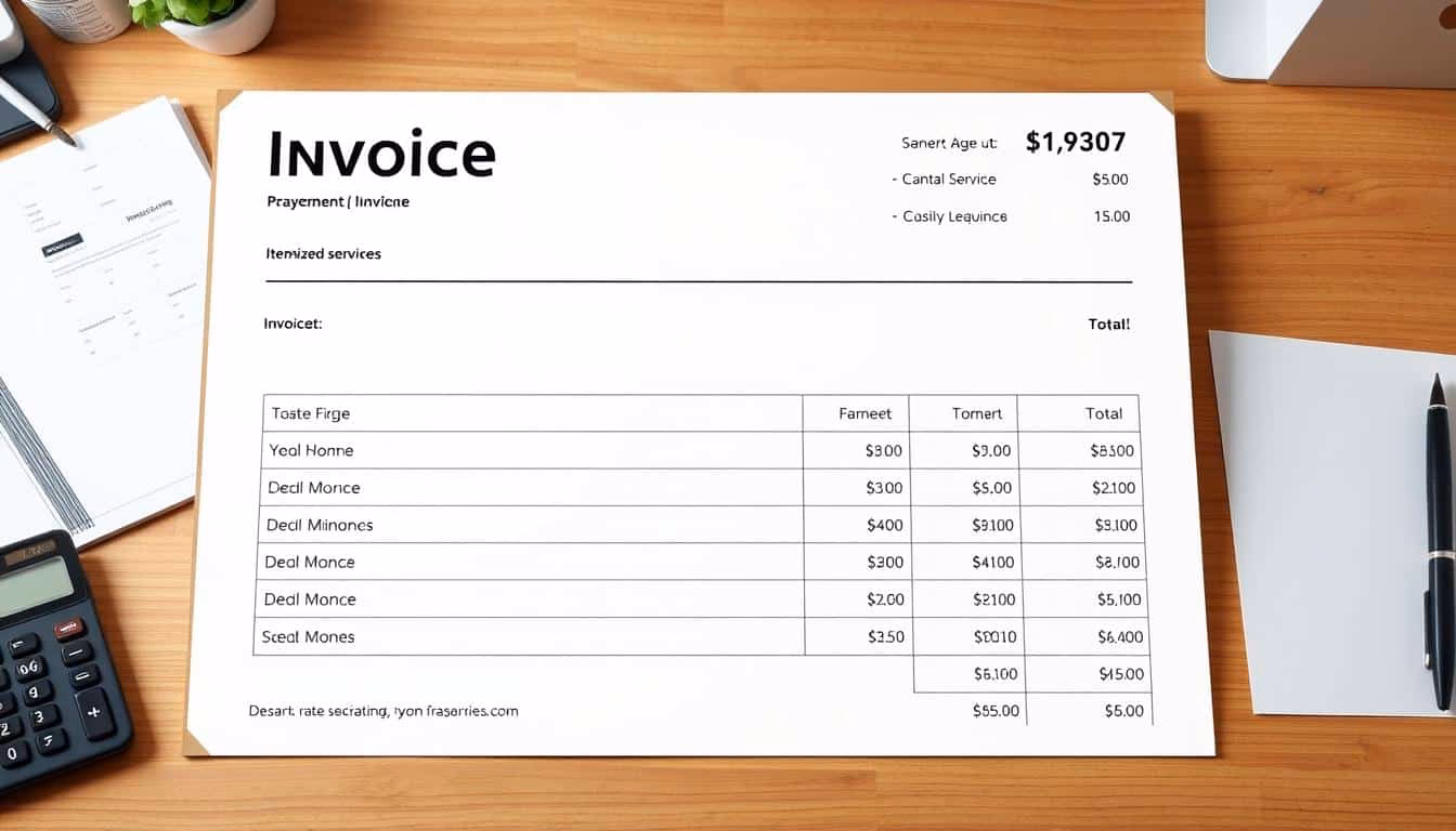 Wie erstelle ich eine blanko Rechnung?