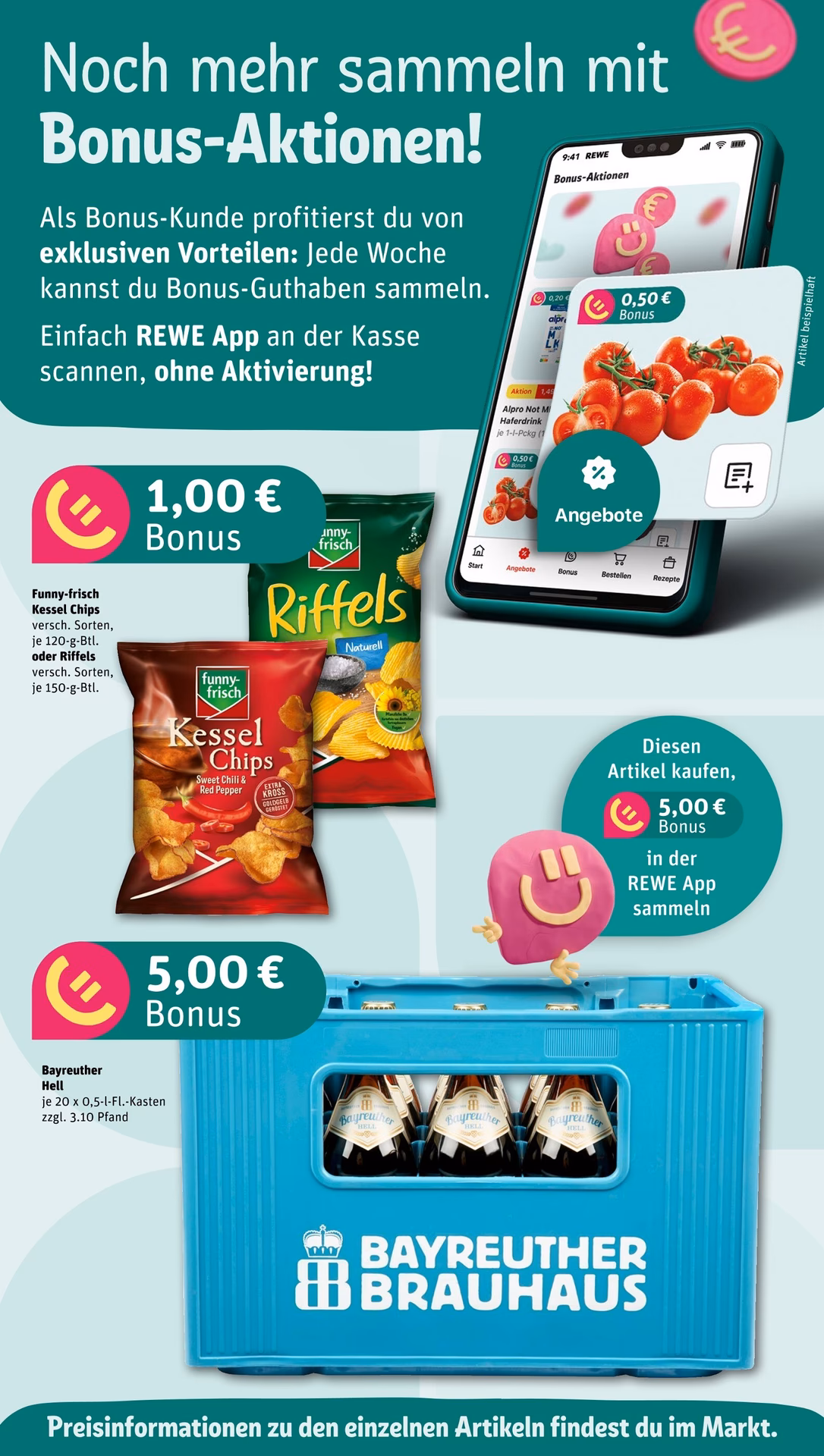 Wann hat Rewe den Handzettel eingestellt?