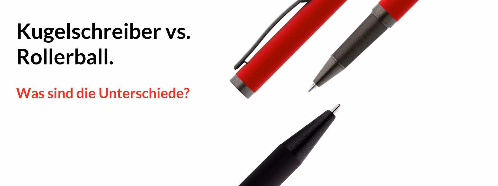 Was ist der Unterschied zwischen Füller und Tintenroller?