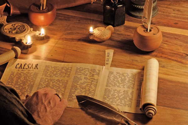 Hatten Römer Bücher?