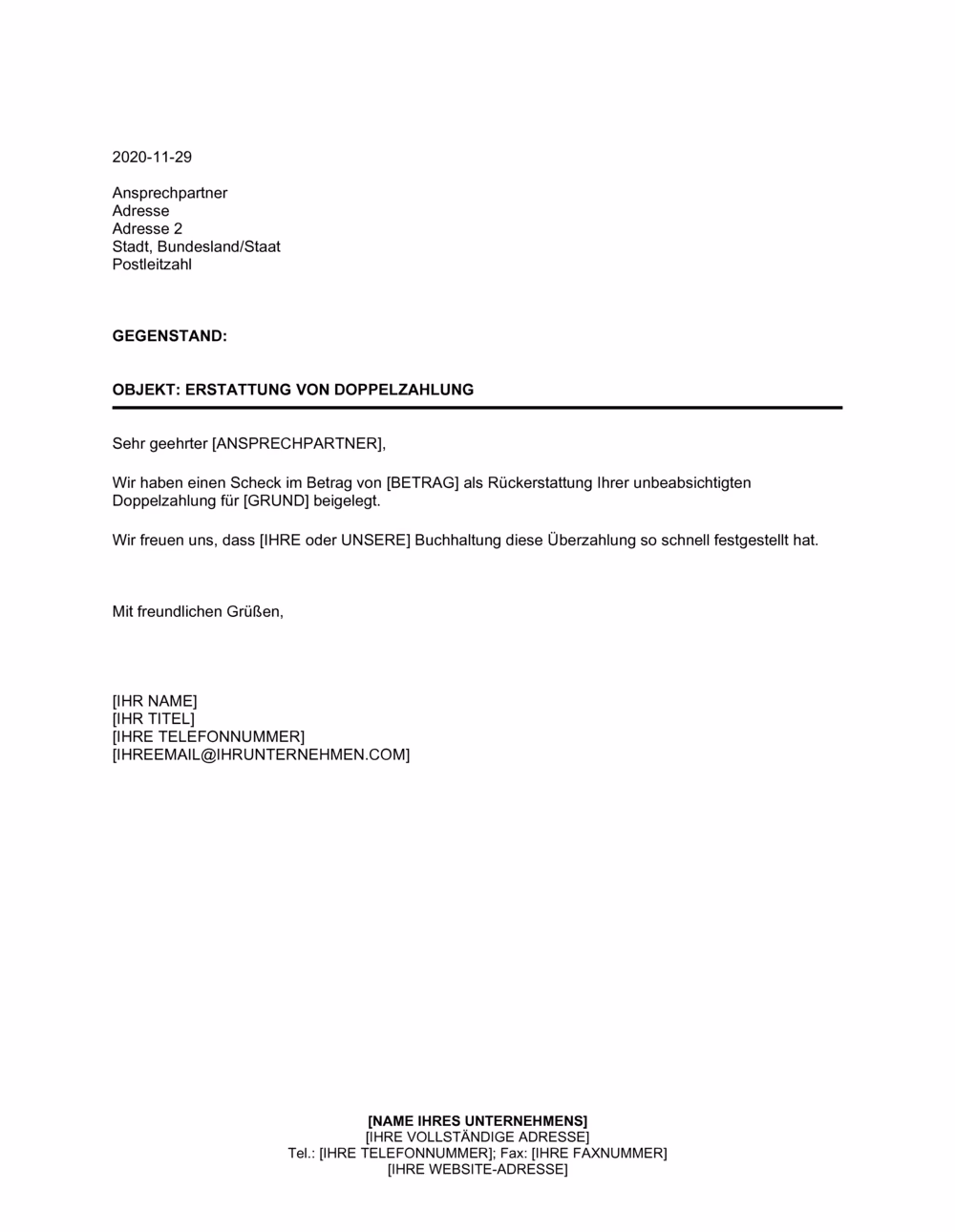 Wie macht man eine Auslagenerstattung?