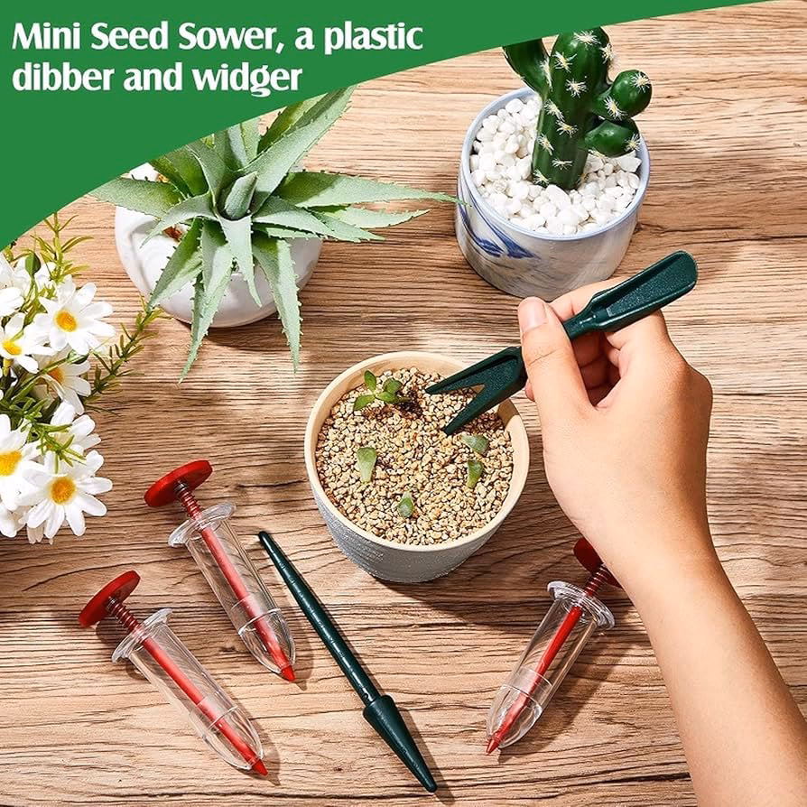 Wie sät man Samen von Hand?