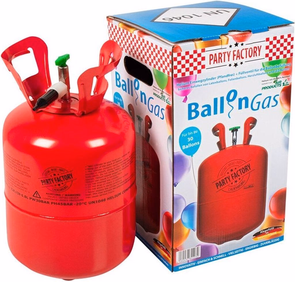 Kann man bei Tedi Ballons mit Helium füllen?