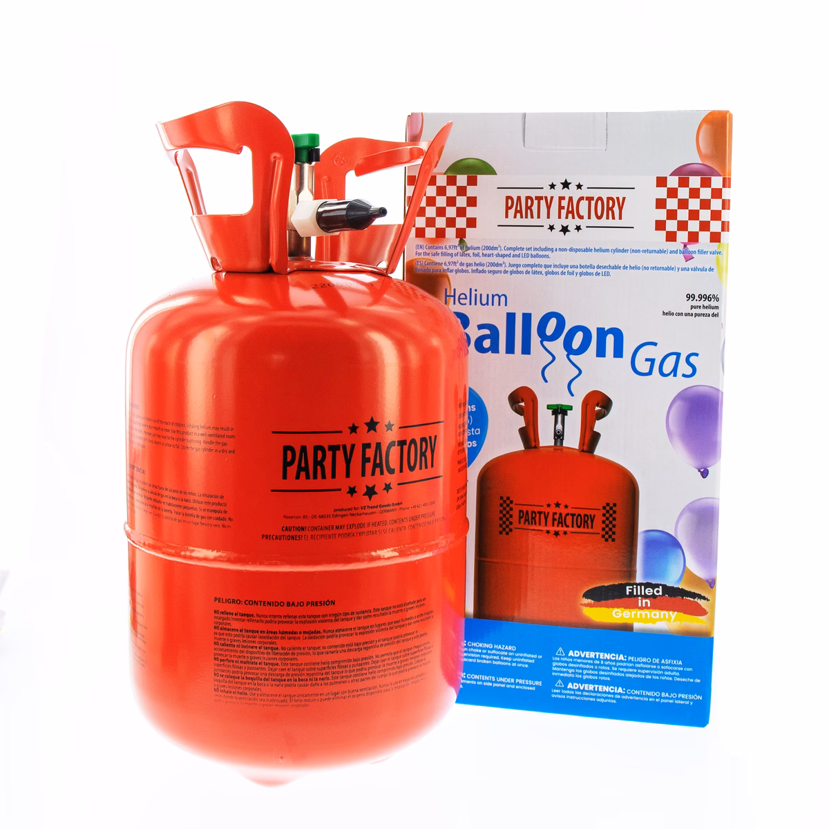 Wo kann man Heliumballons auffüllen lassen?