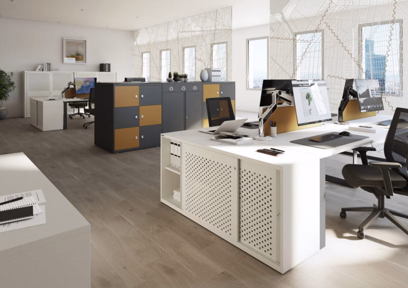 Wie sollte man seinen Schreibtisch ausrichten?