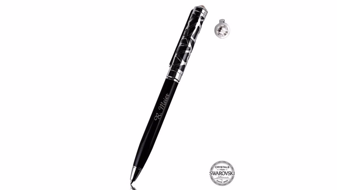 Kann man Swarovski-Stifte gravieren?