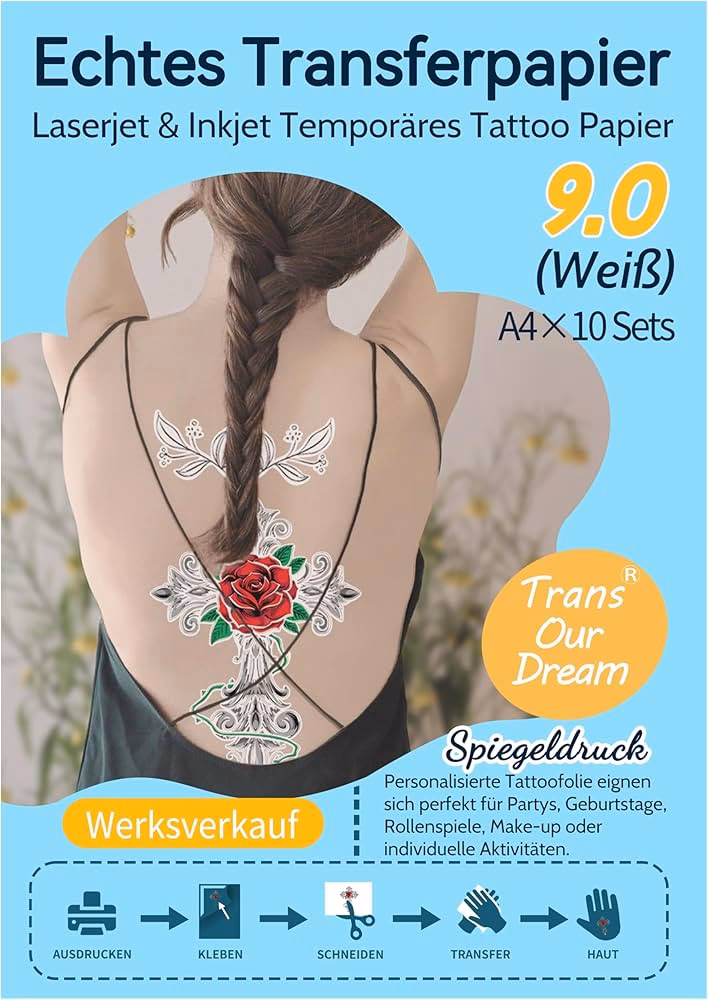 Wie lange muss die Tattoo-Klebefolie dran bleiben?