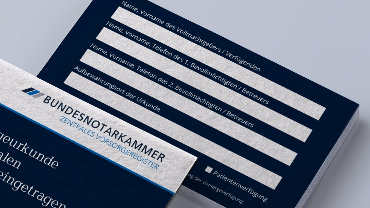 Warum bekomme ich Post vom Zentralen Vorsorgeregister?